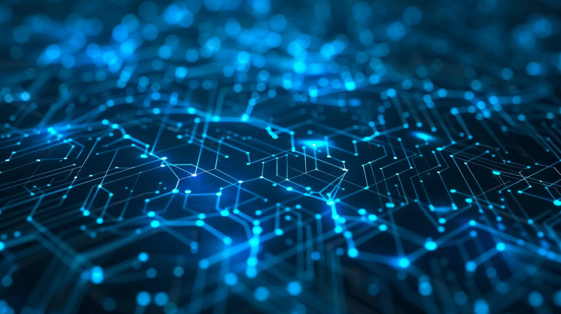 Abstract tech circuit background with interconnected lines digital elements perfect showcasing intricacies technology connectivity