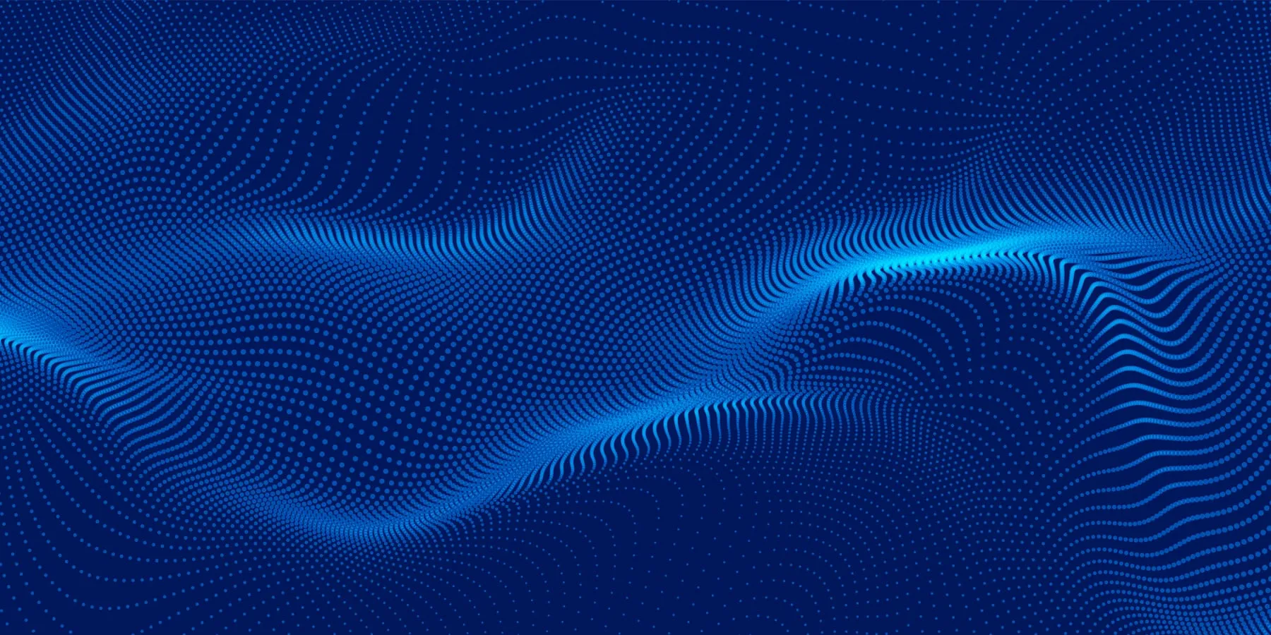 Blue 3d particles background design