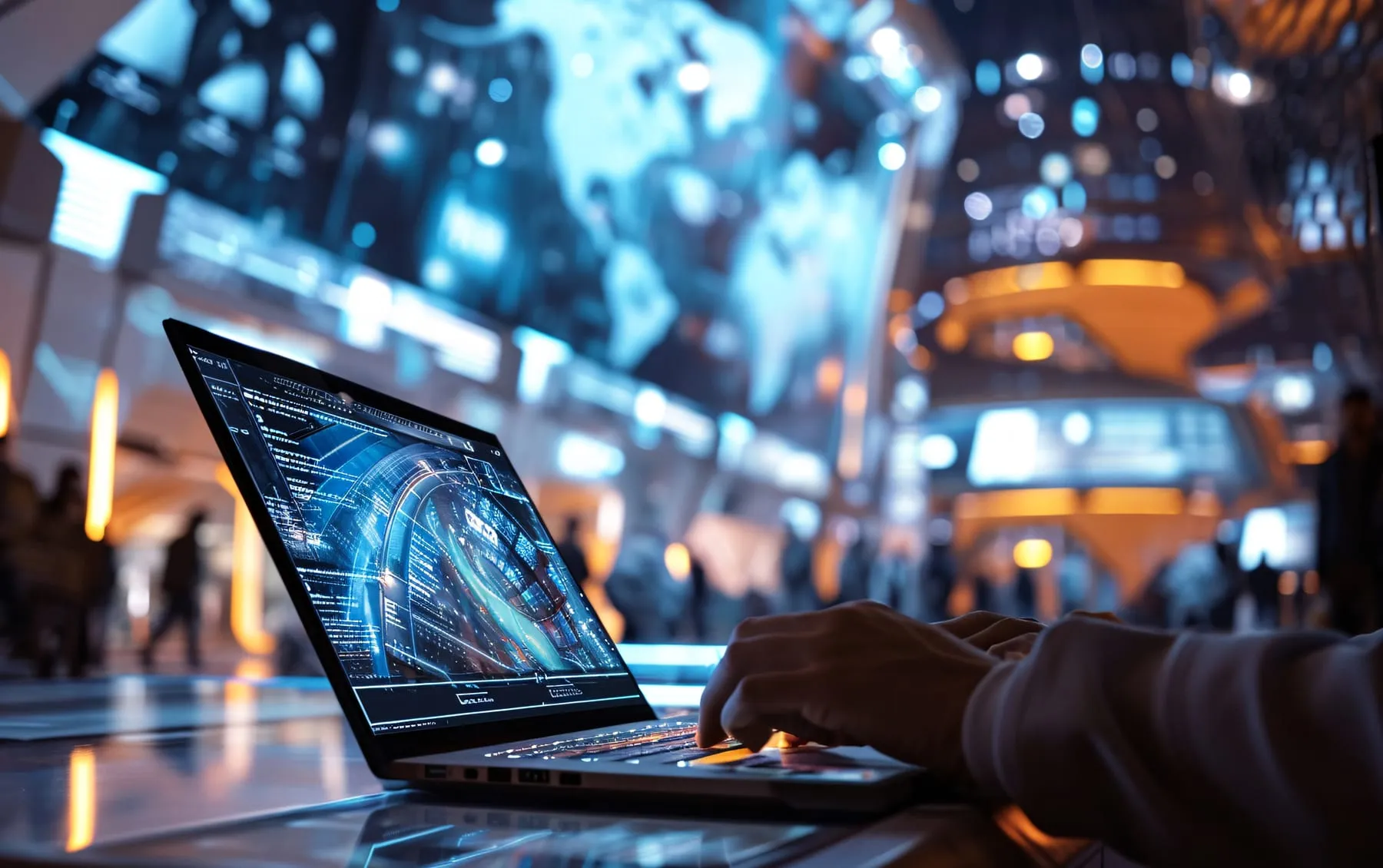 Futurism perspective digital nomads lifestyle